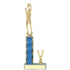 Trophies - #Basketball C Style Trophy - Male